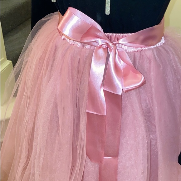 Tulle tutu PEACH, DUSTY ROSE, SOFT PINK - Picture 5 of 8